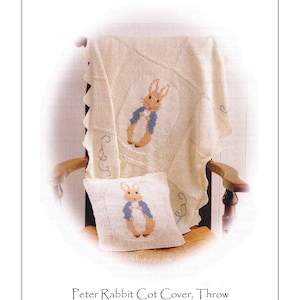 peter rabbit cot blanket