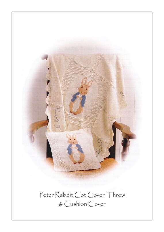 Peter rabbit 2025 knitted blanket