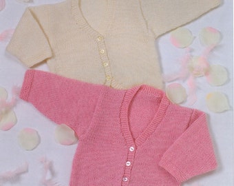 Download PDF Knitting Pattern Bolero Sweater baby and child sizes instant download knitting pattern