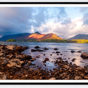 Derwentwater and Catbells, UK Lake District Photographic Print image 1