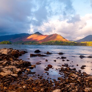 Derwentwater and Catbells, UK Lake District Photographic Print image 2