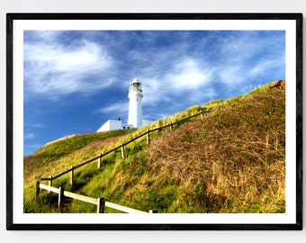 Flamborough Lighthouse | Colour Photographic Print | North Yorkshire |  Flamborough Head