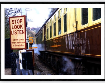 Goathland Steam Train | North Yorkshire | Colour Photographic Print | Train Photography