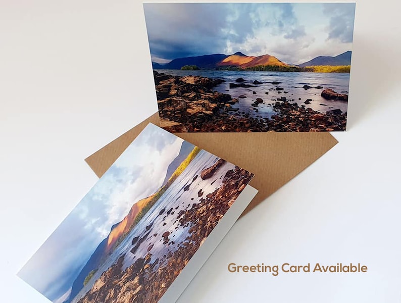 Derwentwater and Catbells, UK Lake District Photographic Print image 4