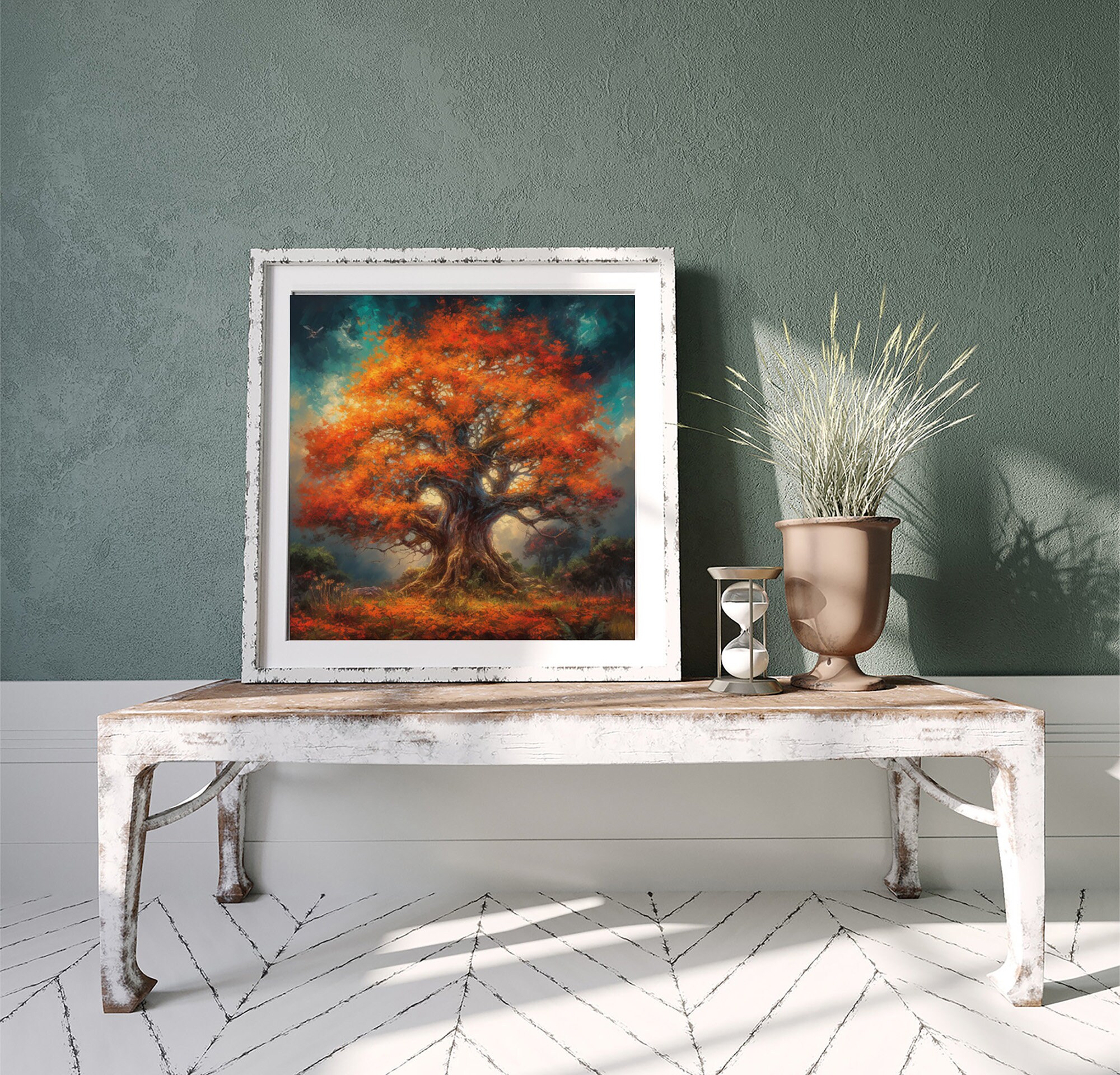 Tree Print Digital Download - Wall Art Decor for Nature Lovers, Artful ...