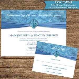 BCH-37-INV-RC-Invitation and Respond Card Digital Download