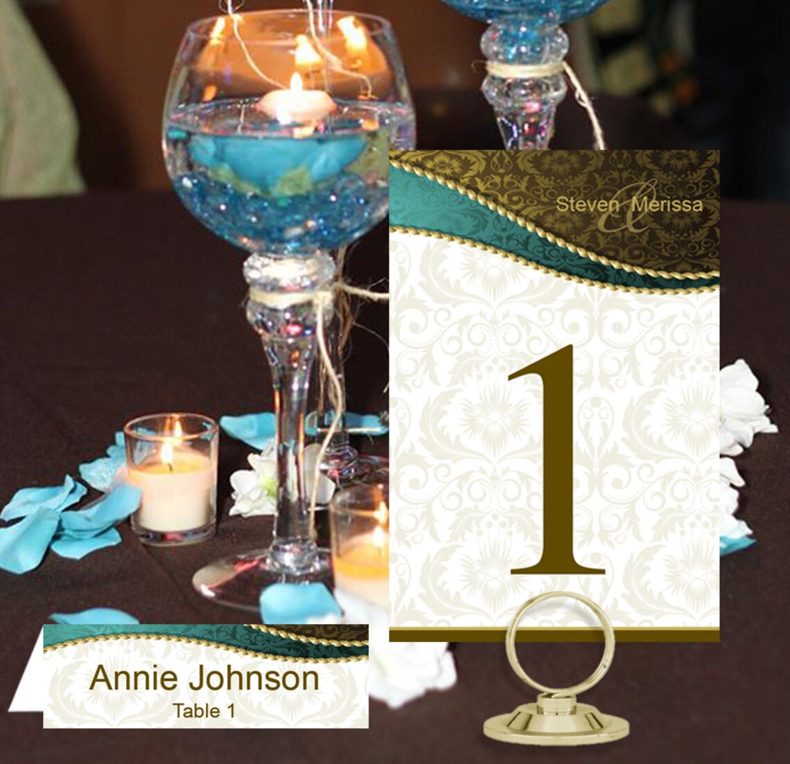 Western Country Table Number and Place Cards Etsy