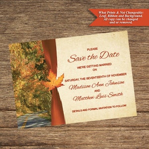 FALL-03-STD-Fall Save The Date Digital Download