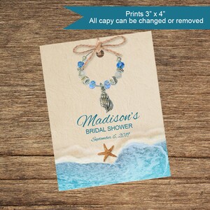 Beach Wine Glass Cards BCH-02-WGRC-Digital Download