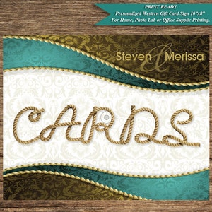 Placa de vale-presente do Western Country WEST-01-GCS-Digital