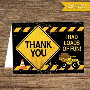 KB-01-TY-Kids Birthday Thank You Card Digital Download