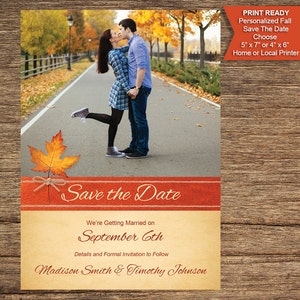 FALL-01-STDP-Photo Fall Save The Date Digital File