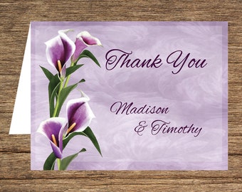 Picasso Calla Lily Thank You Card Digital FLW-14-A-TY-Download