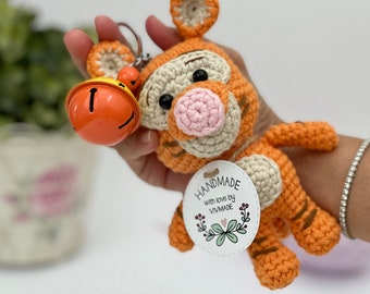 Crochet Tigger | Amigurumi animals | crochet toy animals | Ready to ship