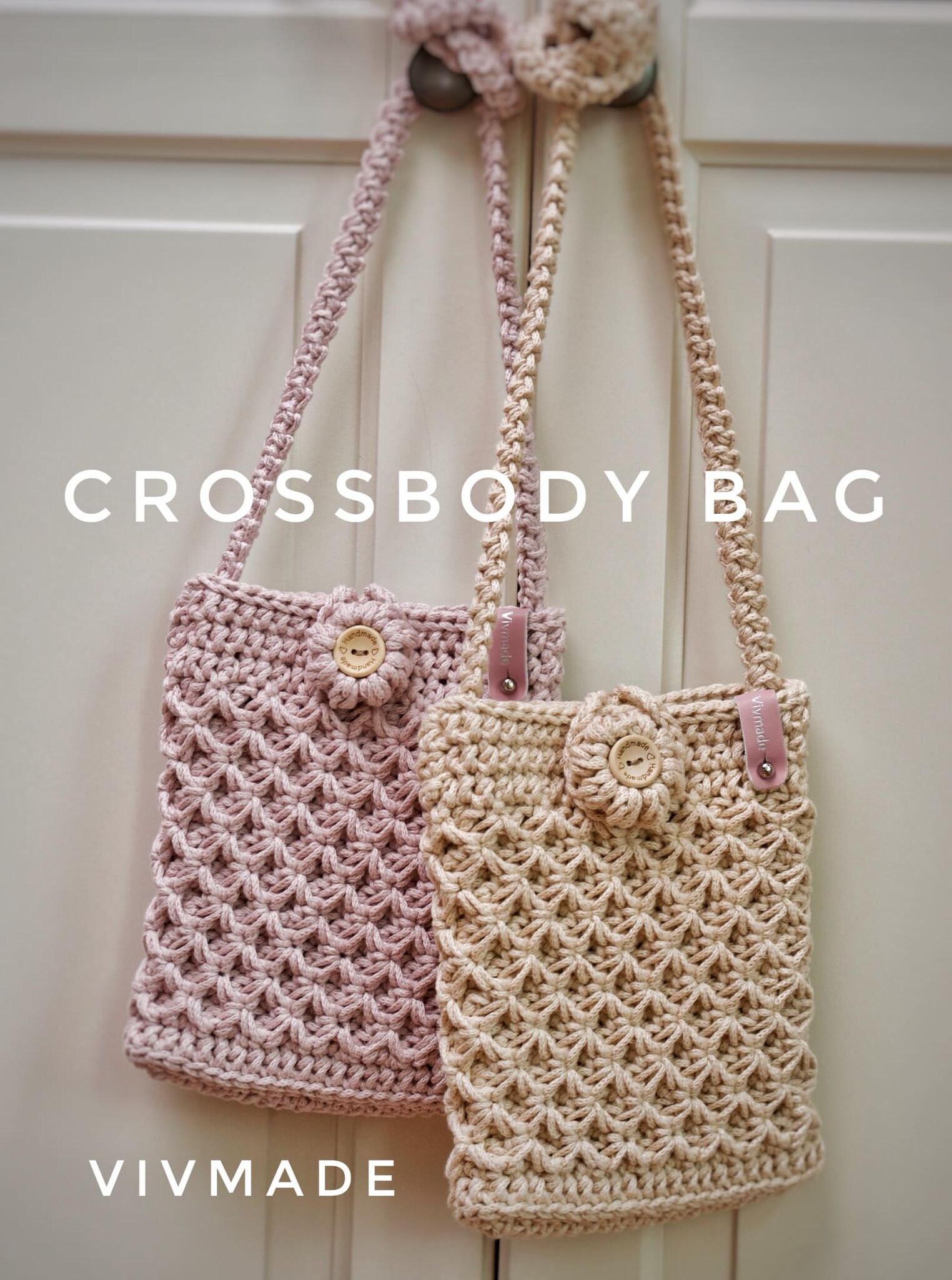 Crochet Crossbody Pattern PDF, Crochet Bag Pattern, Video Tutorial - Etsy