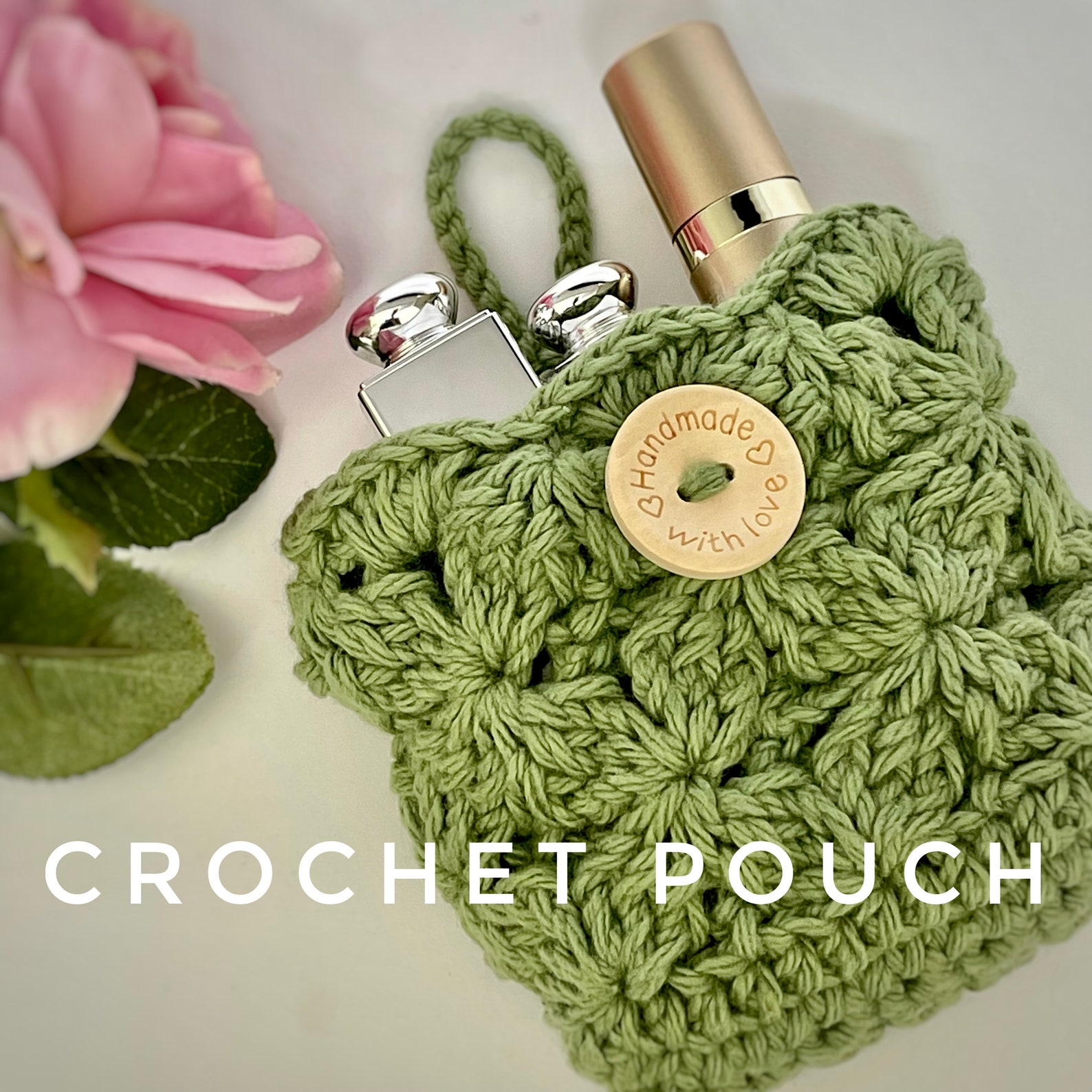 Crochet Key Pouch Pattern PDF Crochet Pouch Pattern Handmade Etsy