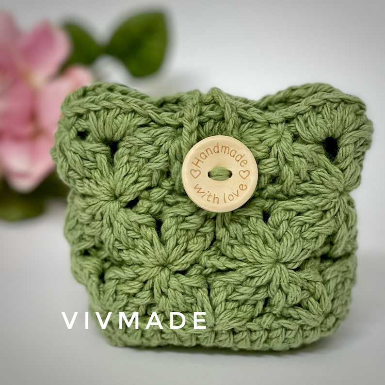 Crochet Key Pouch Pattern PDF Crochet Pouch Pattern Handmade Etsy