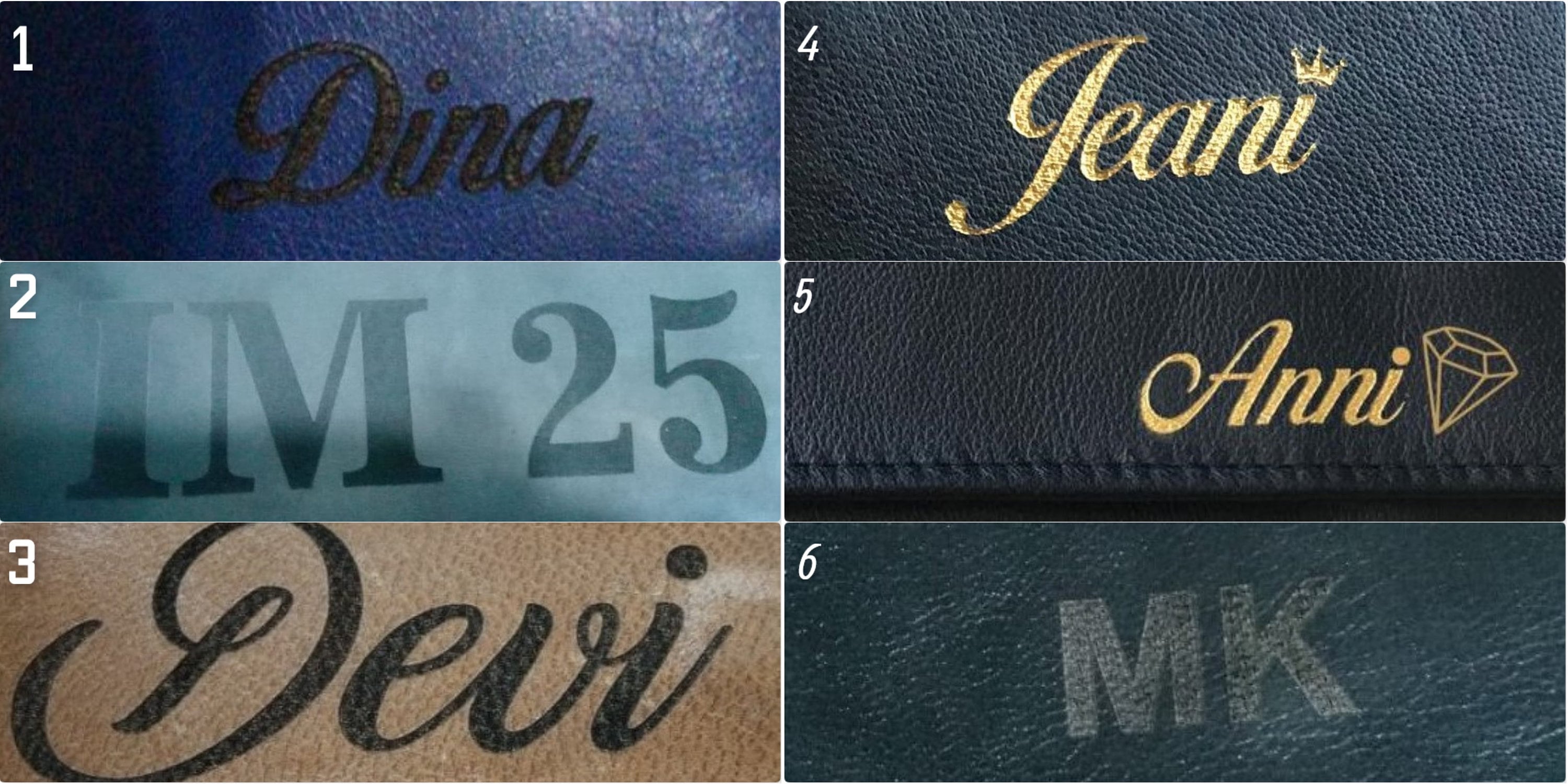Initials on My Bag Personalized Leather Bag Initial Emboss Etsy UK