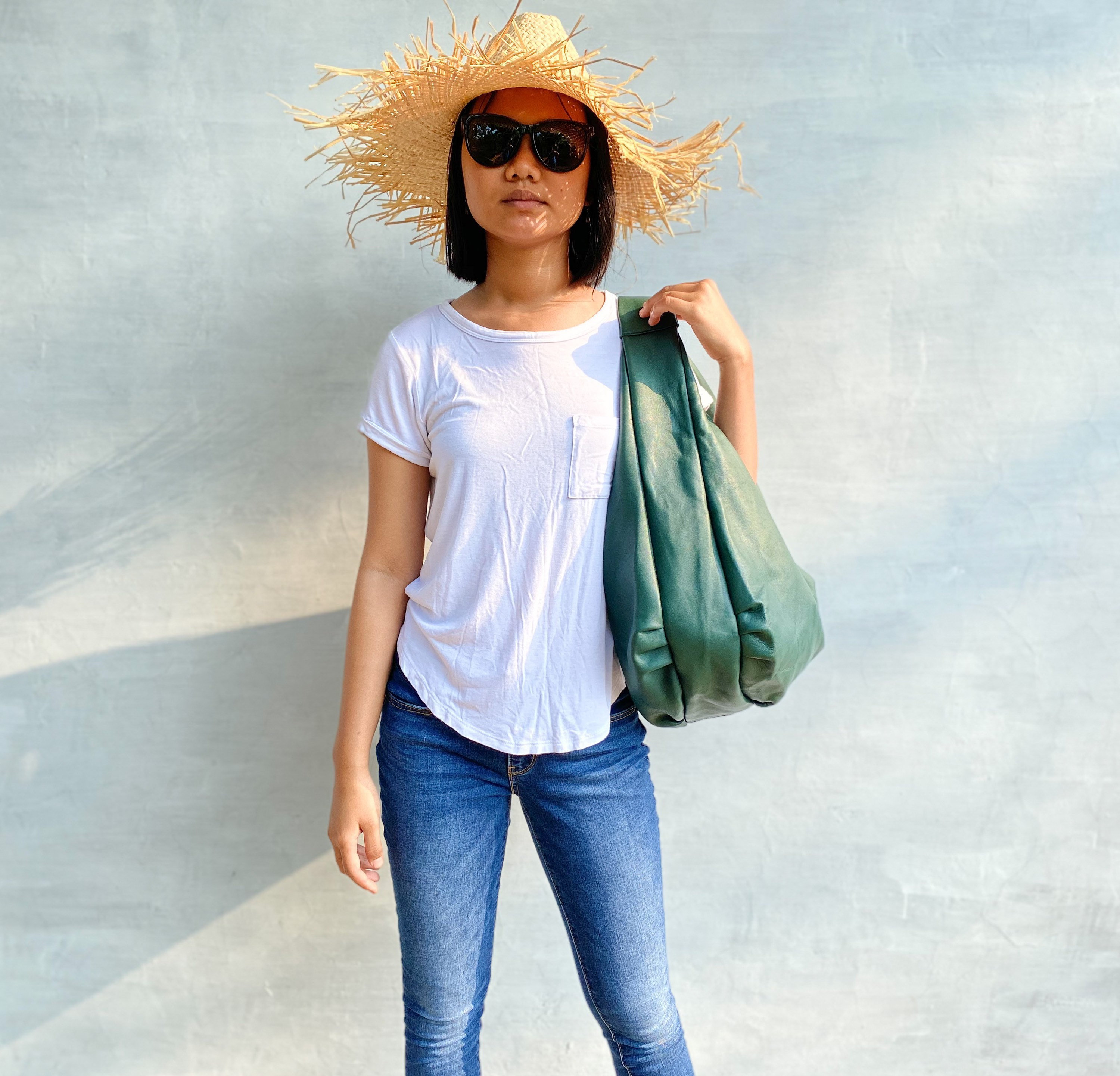 トートバッグ High Puff Gina Bag Light Green INANNA BAG, green – Fi by Gaja