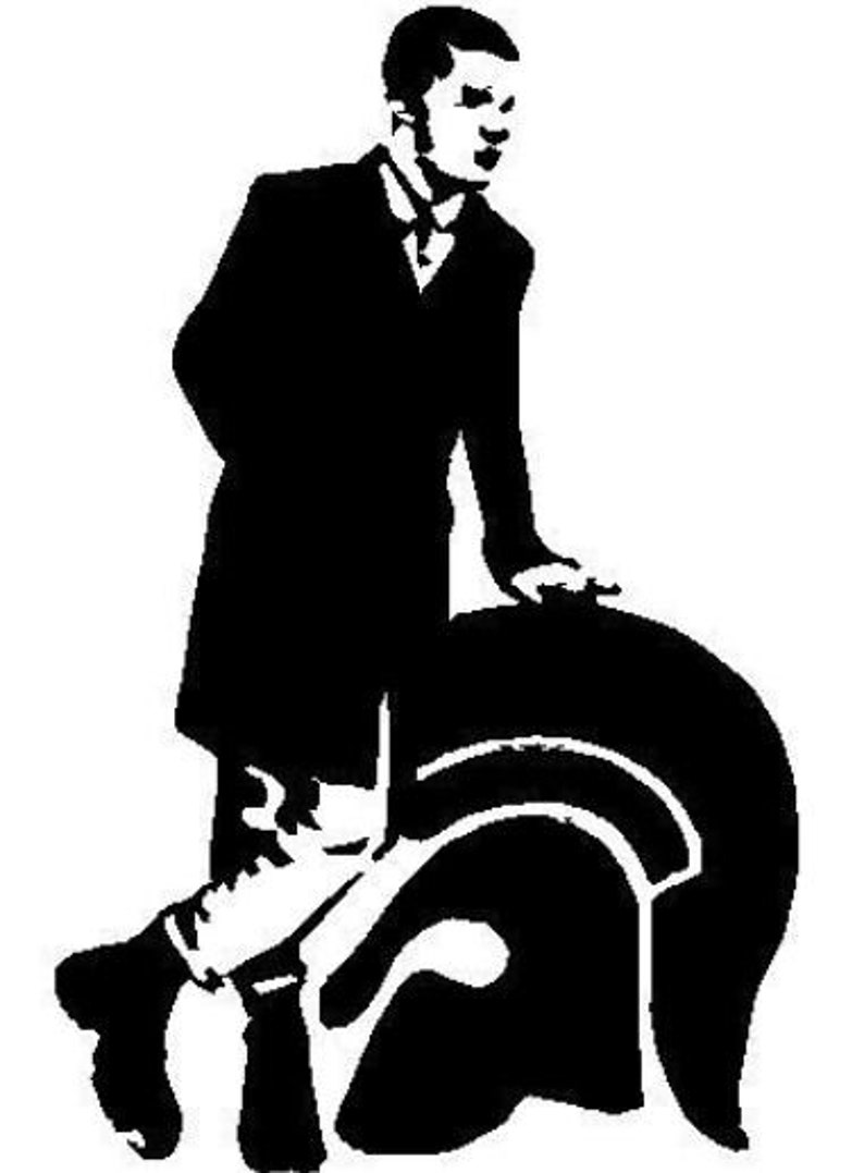Skinhead Man Logo 70s 80s Trojan Helmet Lounge Vinyl Wall Art Etsy