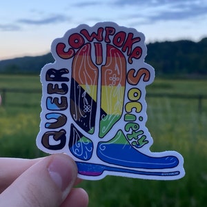 Queer Cowpoke Sticker