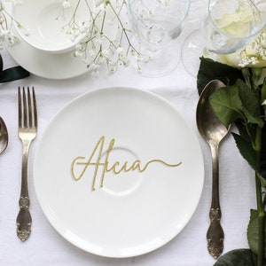 Segnaposto in legno Segnaposto per matrimonio Nomi personalizzati tagliati al laser Segnaposto per cena Segnaposto per festa di nozze Decorazione per festa di nozze