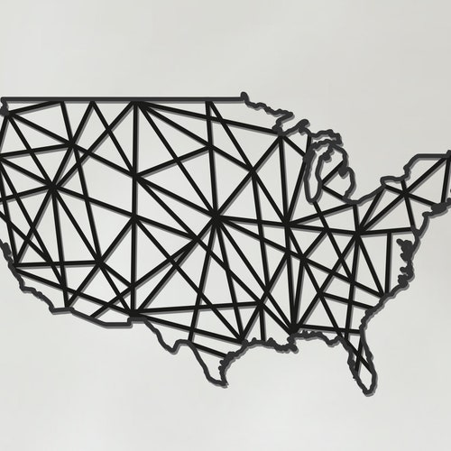 Geometric Ireland Art Wooden Country Wall Art Ireland Gift Etsy