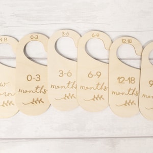 Baby Wardrobe Dividers - Baby Closet Dividers - Baby Shower Gift- New Baby Present - Nursery Decor - Branch Set