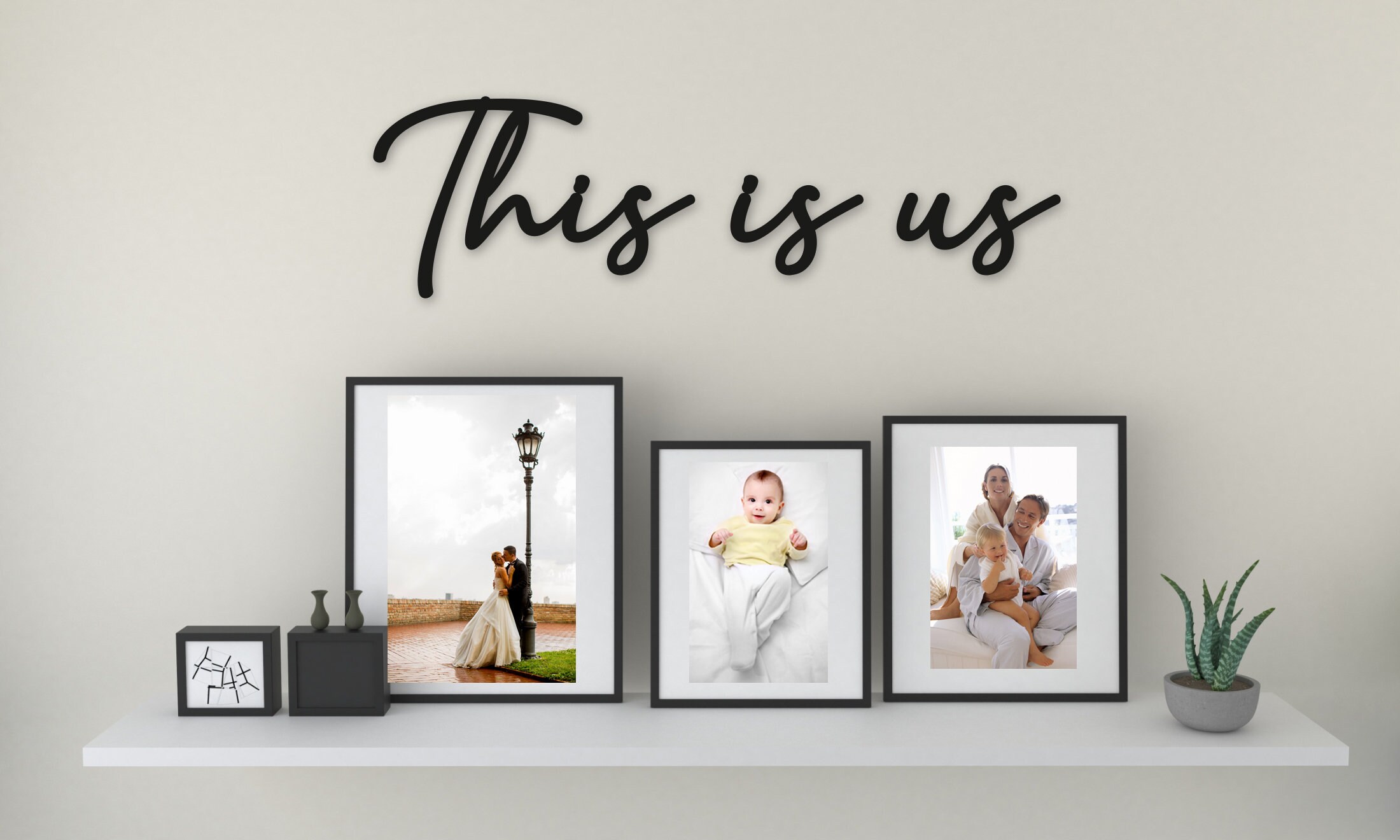 This is Us Word Art Wooden Word Text Art House Home Art Etsy UK