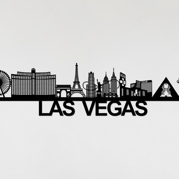Las Vegas Skyline - Etsy
