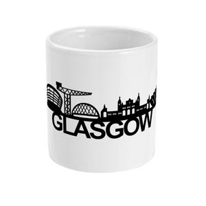Glasgow Skyline 11oz Mug - Glasgow Mug - Coffee Lover Gift - Tea Lover Gift