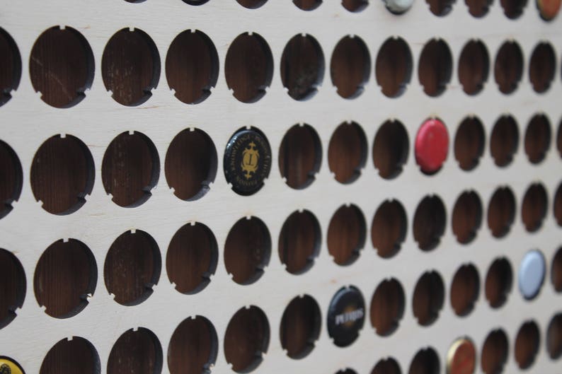 238 Large Bottle Cap Holder Beer Cap Map Collection Etsy