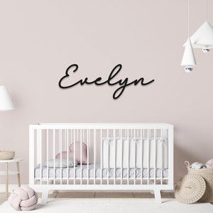 Name Wall Art - Childrens Bedroom - Wooden Word Text Art - Bedroom Art Gift - Option 6