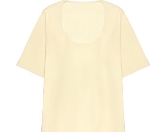 Merino Wool Top/Short Sleeve T-shirt/Merino Wool Top for Women/Sustaible Wool T-shirt/Merino Wool Tank Top
