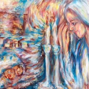 Den Sabbat beleuchten: Ein lebendiges Bild vom Kerzenanzünden am Sabbat