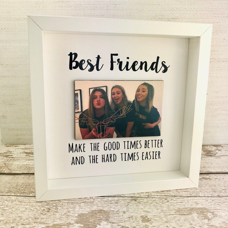 Best Friends Photo Frame Gift for Best Friend Photo Gift Etsy UK