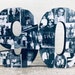 Freestanding Double Photo Number, Photo Collage, Birthday Gift, Photo Gift, Photo letter, Personalised gift,