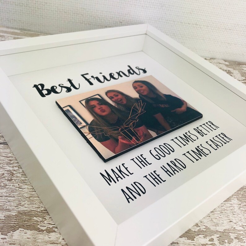 Best Friends Photo Frame Gift for Best Friend Photo Gift Etsy UK
