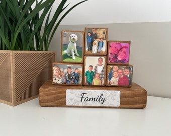 Stacking Photo Blocks Set - Family