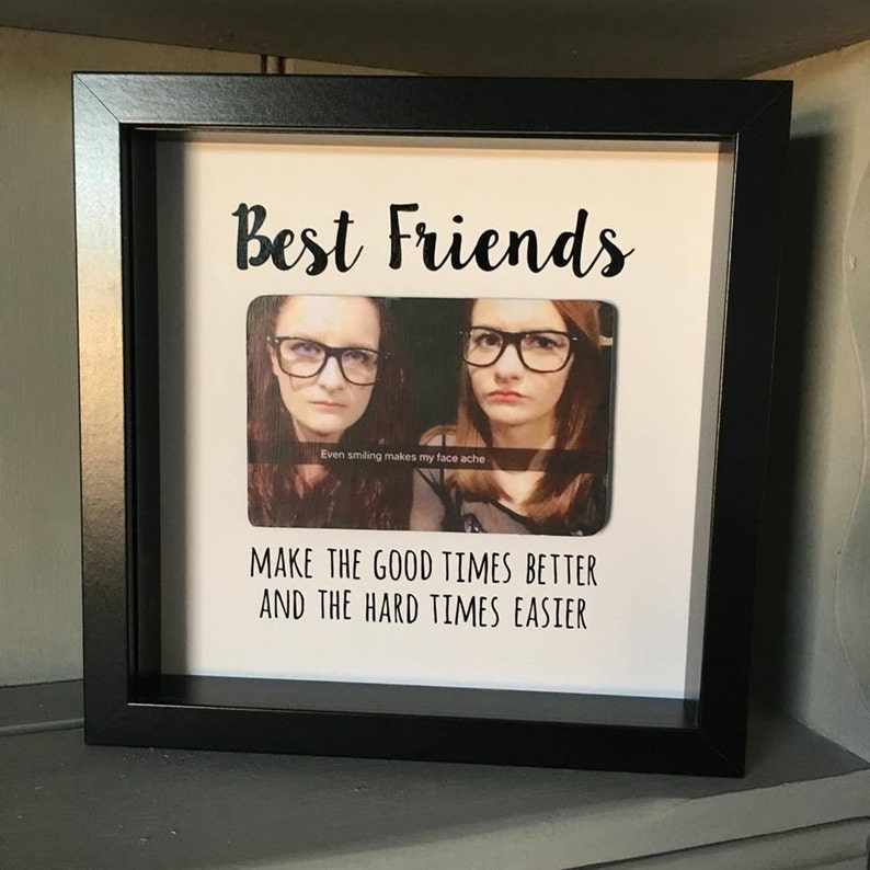 Best Friends Photo Frame Gift for Best Friend Photo Gift Etsy UK