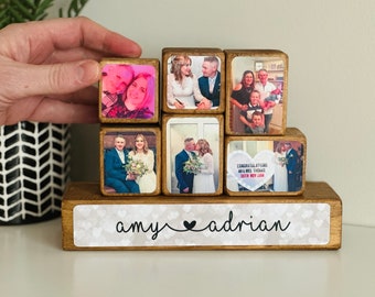 Stacking Photo Blocks Sets - Photo gift couple