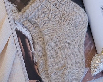 Anfänger leicht gestricktes Sockenmuster Basic Sockenmuster Sycamore Socken Damensockenmuster Stricker Geschenk Einfache Socken Strickmuster