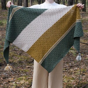 Knit scarf pattern Easy scarf pattern Shawl knitting pattern Silence shawl Beginner scarf knitting pattern Cowl knit pattern Knitter&#39;s gift