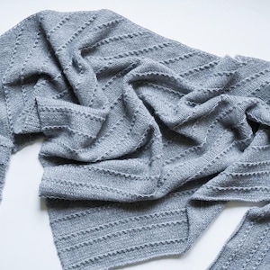 Easy scarf pattern Knit shawl pattern Shawl knit pattern Gift for knitter Women knit wrap pattern Wrap knit pattern Symphony shawl pattern
