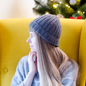 Strickmütze Schnittmuster Easy Hat Schnittmuster Anfängermütze Schnittmuster Basic Strickmütze Handsome Mütze Strickmützenmuster Beanie Mütze Strickmuster Strickmütze pdf