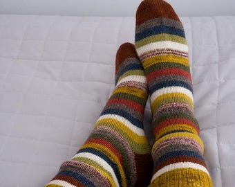 Knit socks pattern Easy socks pattern Colorwork socks pattern Ukrainian socks Socks knitting pattern socks Beginner-friendly sock pattern