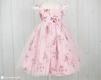 Pink Toddler Dress - Toddler Easter Dress - Girls Easter Dress - Toddler Spring Dress - Toddler Summer Dress - Size 2T - READY TO SHIP