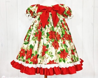 Girls Christmas Dress | Toddler Christmas Dress | Christmas Outfit | Christmas Party Dress | READY TO SHIP
