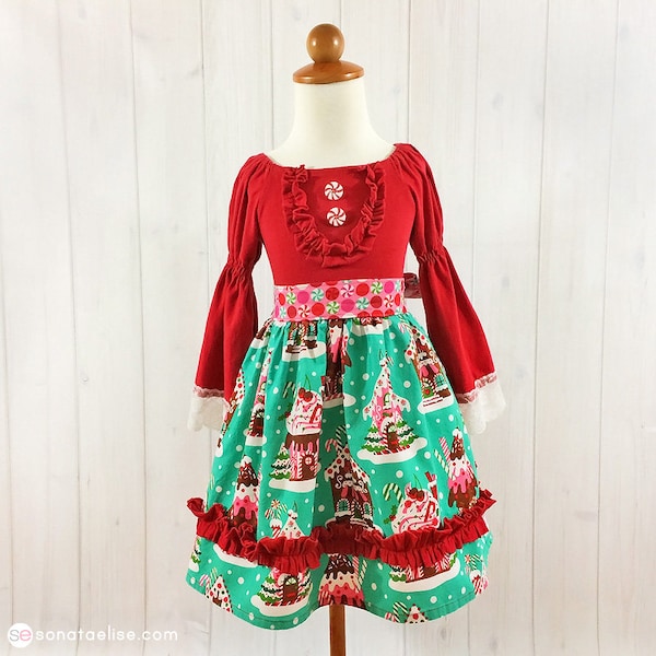 Girl Christmas Dress - Etsy