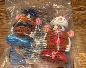 Zabawka Happy Meal z McDonald’s Disney Pixar Toy Story 2 Pan i Pani Bulwa 1999 w oryginalnym opakowaniu
